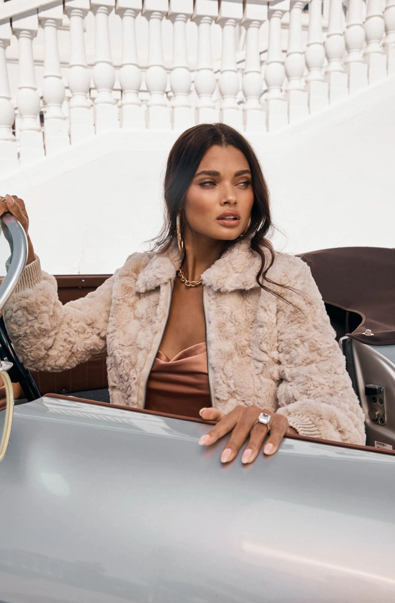 Suzanne Faux Fur Jacket 7 Suzanne Faux Fur Jacket - Image 7