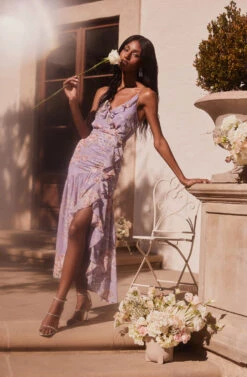 Kiana Floral Ruched Midi Dress -Sundress Haven 22 01 26 LOOK 02 0048