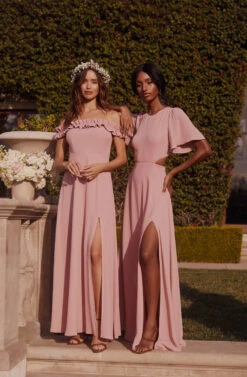 Katrina Flutter Sleeve Back Cutout Maxi Dress -Sundress Haven 22 01 26 LOOK 20 0060