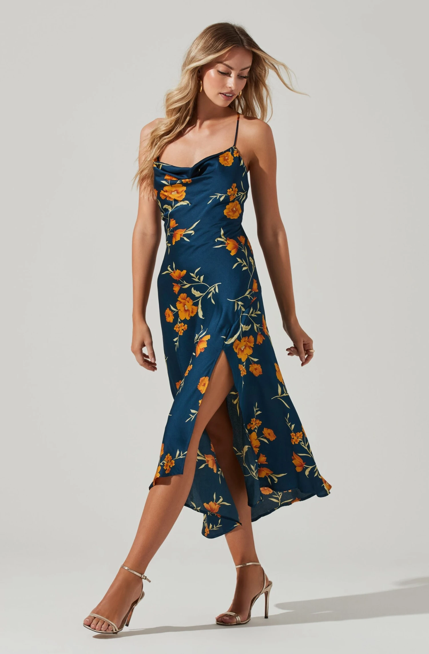 Gaia Floral Midi Dress 9 Gaia Floral Midi Dress - Image 9
