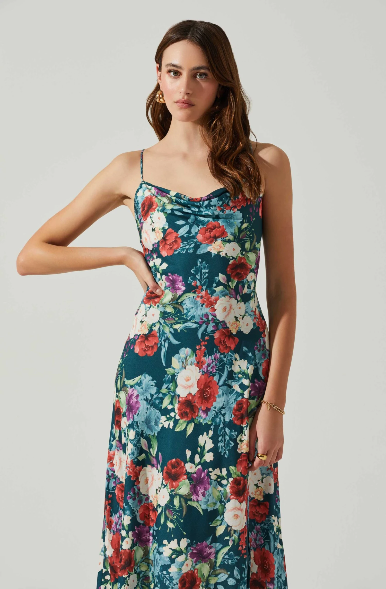 Gaia Floral Midi Dress 4 Gaia Floral Midi Dress - Image 4