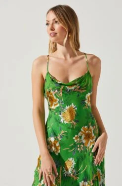 Sundress Haven -Sundress Haven ACDR100133F GREENPINKFLORAL 3