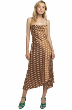 Sundress Haven -Sundress Haven ACDR100133 CARAMEL DOT 01
