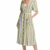 Scout Striped Midi Dress