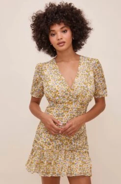 Lucky Me Floral Mini Dress