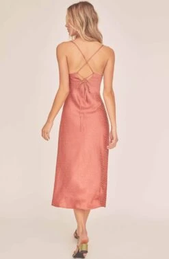 Trinity Chevron Midi Dress -Sundress Haven ACDR100475 CANYON 6A