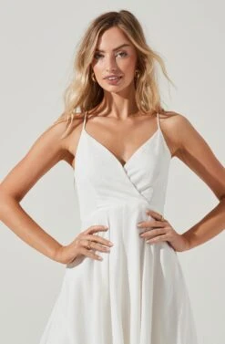 Ambrosia Midi Dress 9 Ambrosia Midi Dress -Sundress Haven ACDR100490 WHITE 0392