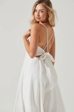 Ambrosia Midi Dress 10 Ambrosia Midi Dress -Sundress Haven ACDR100490 WHITE 0402