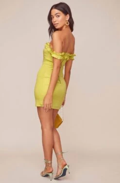 Renata Off Shoulder Dress -Sundress Haven ACDR100525 LEMON 5 df08d9d8 07ef 4bf5 80b7 9b1a6a51b0e4