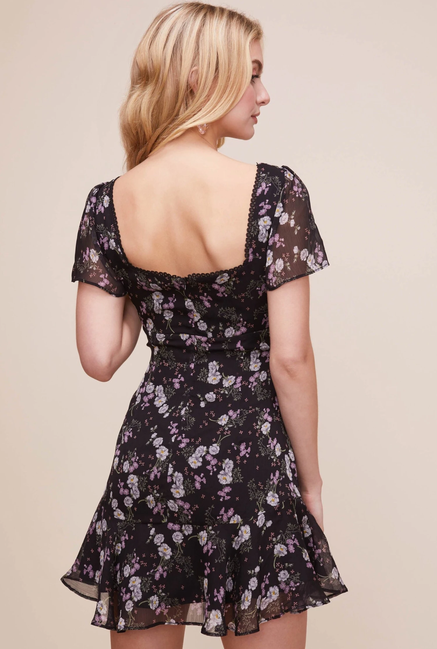 So Smitten Floral Mini Dress 6 So Smitten Floral Mini Dress - Image 6