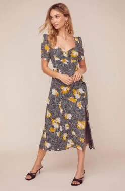 Zenn Floral Midi Dress