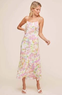 Charisma Tie Dye Midi Dress