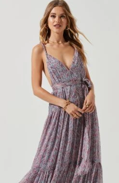 Eartha Floral Maxi Dress -Sundress Haven ACDR100834B BLUEPINKMULTIDITSY 0570 22d46bb6 d53c 4e2a a2ed 600112026bd8
