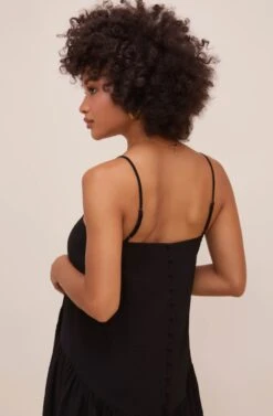 Ursa Midi Dress -Sundress Haven ACDR100860 BLACK 8