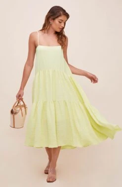 Ursa Midi Dress -Sundress Haven ACDR100860 LEMONADE 1