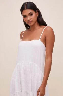 Ursa Midi Dress -Sundress Haven ACDR100860 WHITE 3