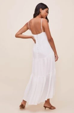 Ursa Midi Dress -Sundress Haven ACDR100860 WHITE 6