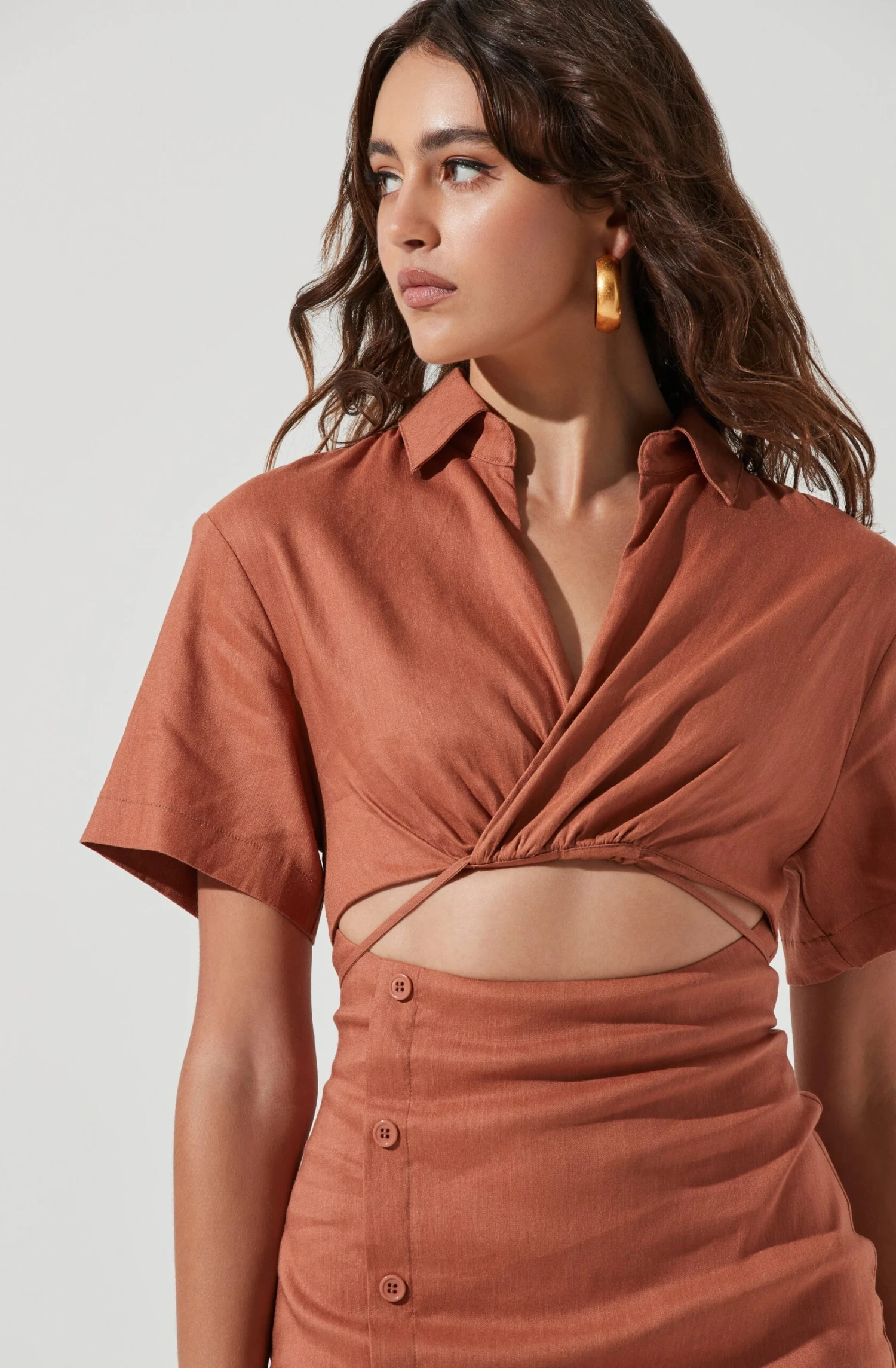 Fresca Cutout Mini Dress 4 Fresca Cutout Mini Dress - Image 4