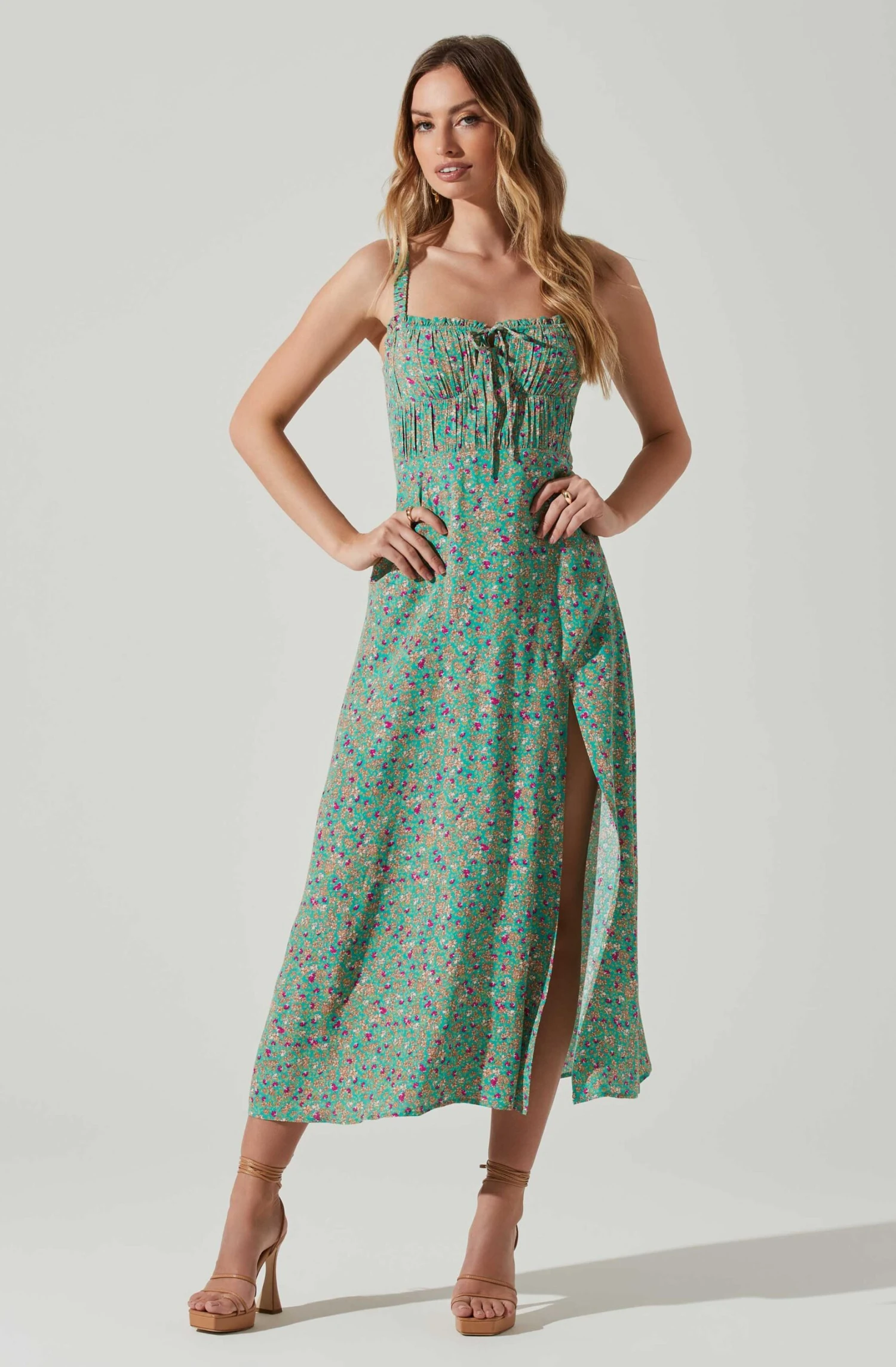 Elsie Floral Midi Dress 6 Elsie Floral Midi Dress - Image 6
