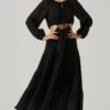 Freya Cutout Midriff Maxi Dress