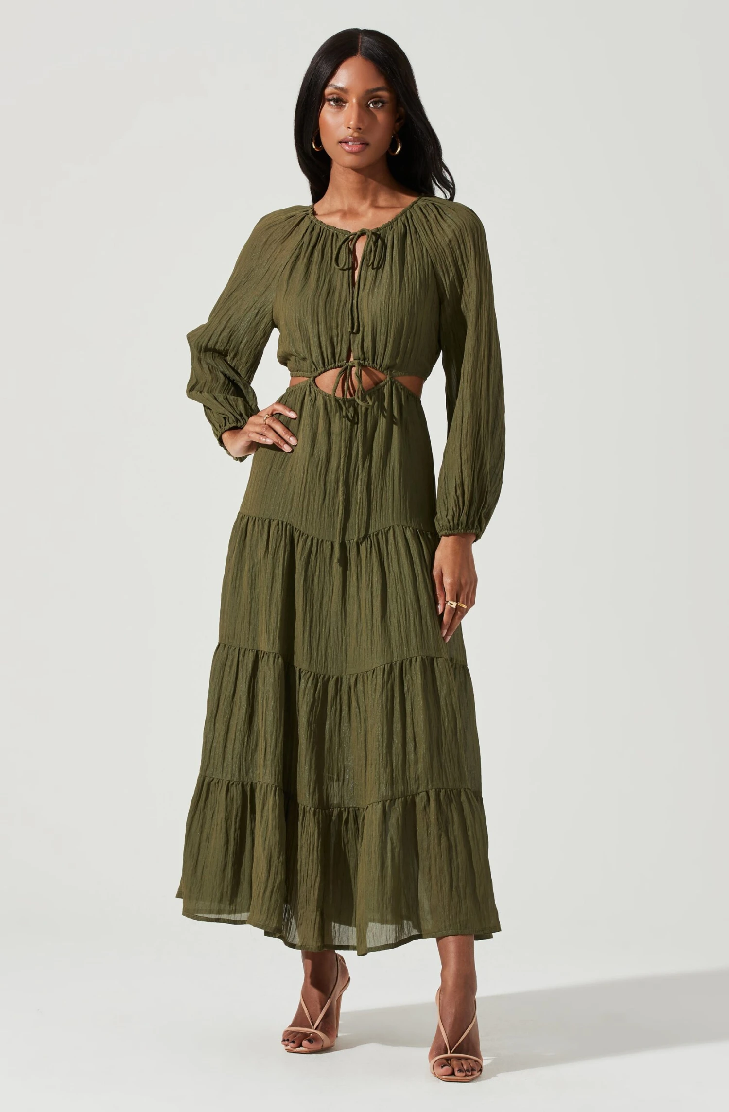Freya Cutout Midriff Maxi Dress 9 Freya Cutout Midriff Maxi Dress - Image 9