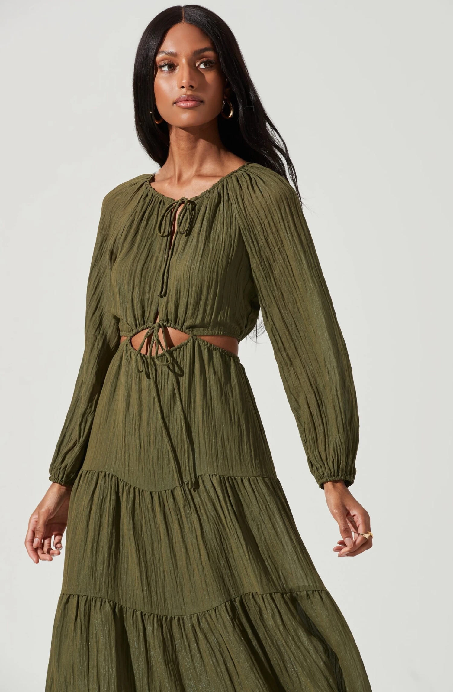 Freya Cutout Midriff Maxi Dress 10 Freya Cutout Midriff Maxi Dress - Image 10