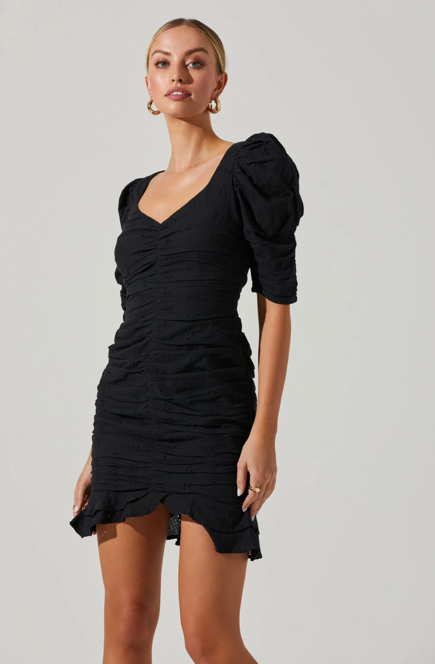 Loiza Ruched Mini Dress 2 Loiza Ruched Mini Dress - Image 2