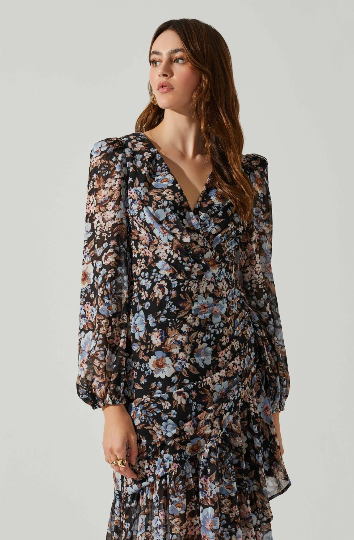 Nalani Wrap Front Hi-Lo Dress 2 Nalani Wrap Front Hi-Lo Dress - Image 2