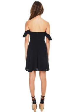 Rosaria Mini Dress -Sundress Haven ACDR94445 BLACK 2A