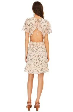 Elsie Dress 5 Elsie Dress -Sundress Haven ACDR94975 CREAM CLAY DOT 03