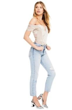 Ella Bodysuit -Sundress Haven ACT12932 PALE GOLD 02