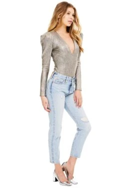 Ivy Bodysuit -Sundress Haven ACT12991 ROSE GOLD 02