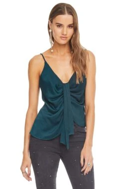 Gina Top -Sundress Haven ACT15112 TEAL 00
