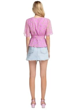 Stevie Floral Top -Sundress Haven ACT15250 VIVID VIOLET FLORAL 03 b30df148 c18d 4e7b bdf6 a58795d6bd67