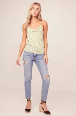 Patti Tank Top 9 Patti Tank Top -Sundress Haven ACT15434B LEMON DROP 1