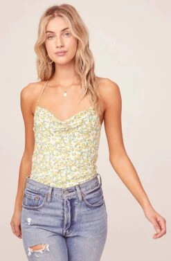 Patti Tank Top 8 Patti Tank Top -Sundress Haven ACT15434B LEMON DROP 6
