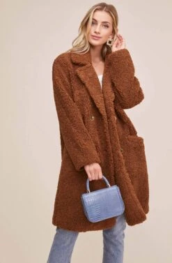 Freddie Coat -Sundress Haven ACT15475 CHESTNUT 5