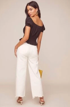 Romy Top -Sundress Haven ACT15482 BLACK 3