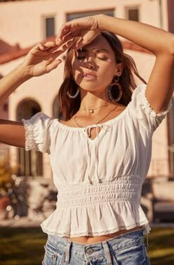 Romy Top -Sundress Haven ACT15482 OFF WHITE 9