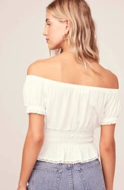 Romy Top -Sundress Haven ACT15482 WHITE 8