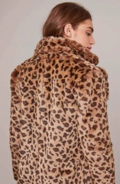 Inez Leopard Coat -Sundress Haven ACT15519 LEOPARD 5A