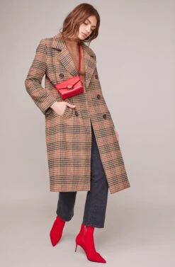 Vernon Plaid Coat