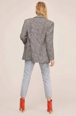 Arlo Blazer 9 Arlo Blazer -Sundress Haven ACT15554 BLACK WHITE HOUNDSTOOTH 4