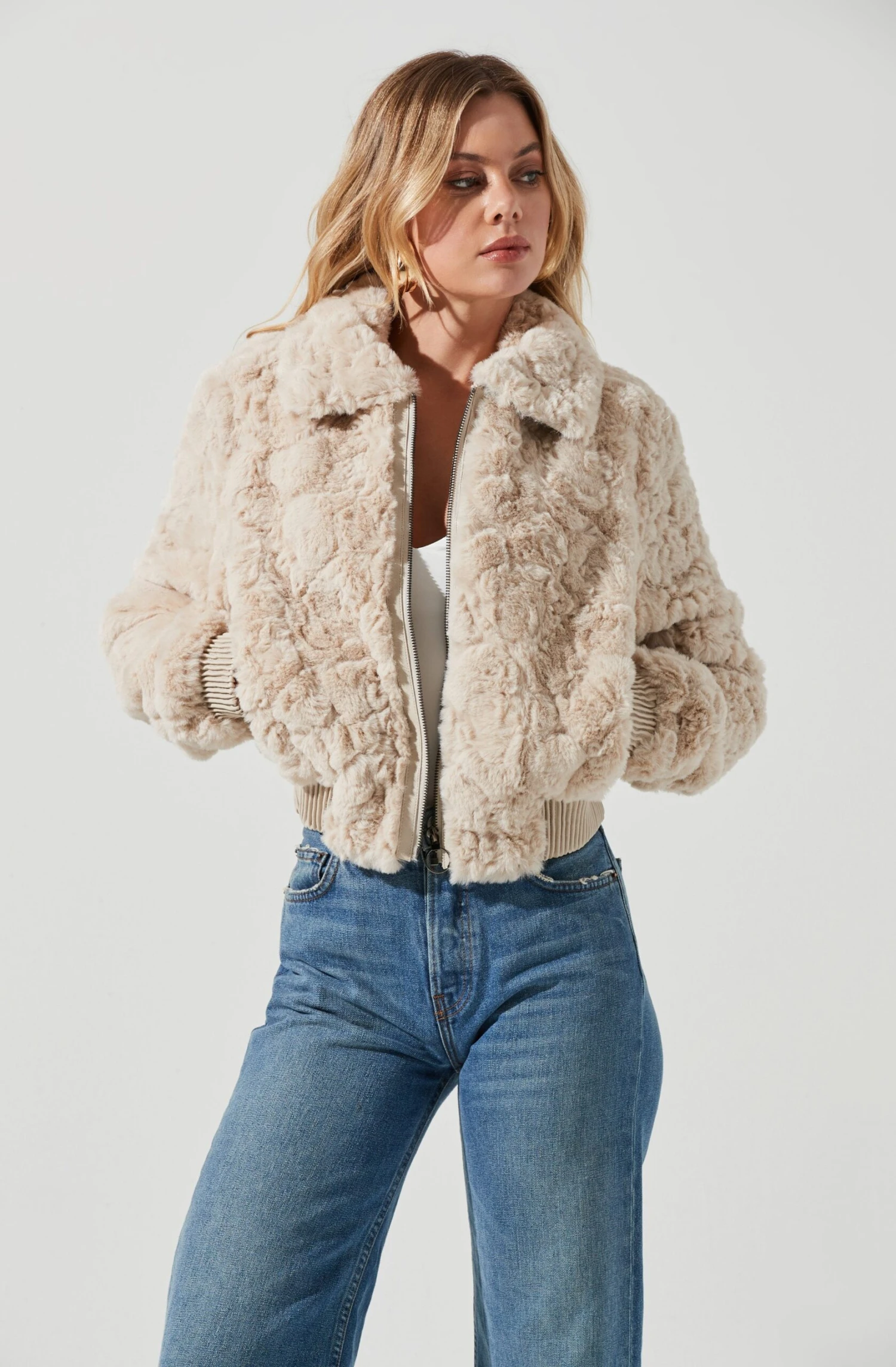 Suzanne Faux Fur Jacket 4 Suzanne Faux Fur Jacket - Image 4