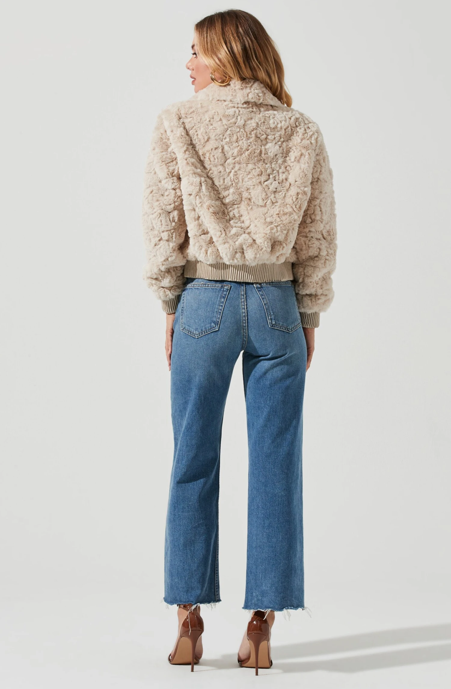 Suzanne Faux Fur Jacket 3 Suzanne Faux Fur Jacket - Image 3