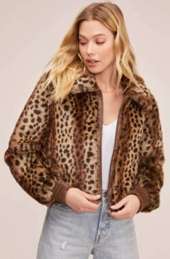 Remy Leopard Jacket -Sundress Haven ACT15588 LEOPARD SHADOW 2