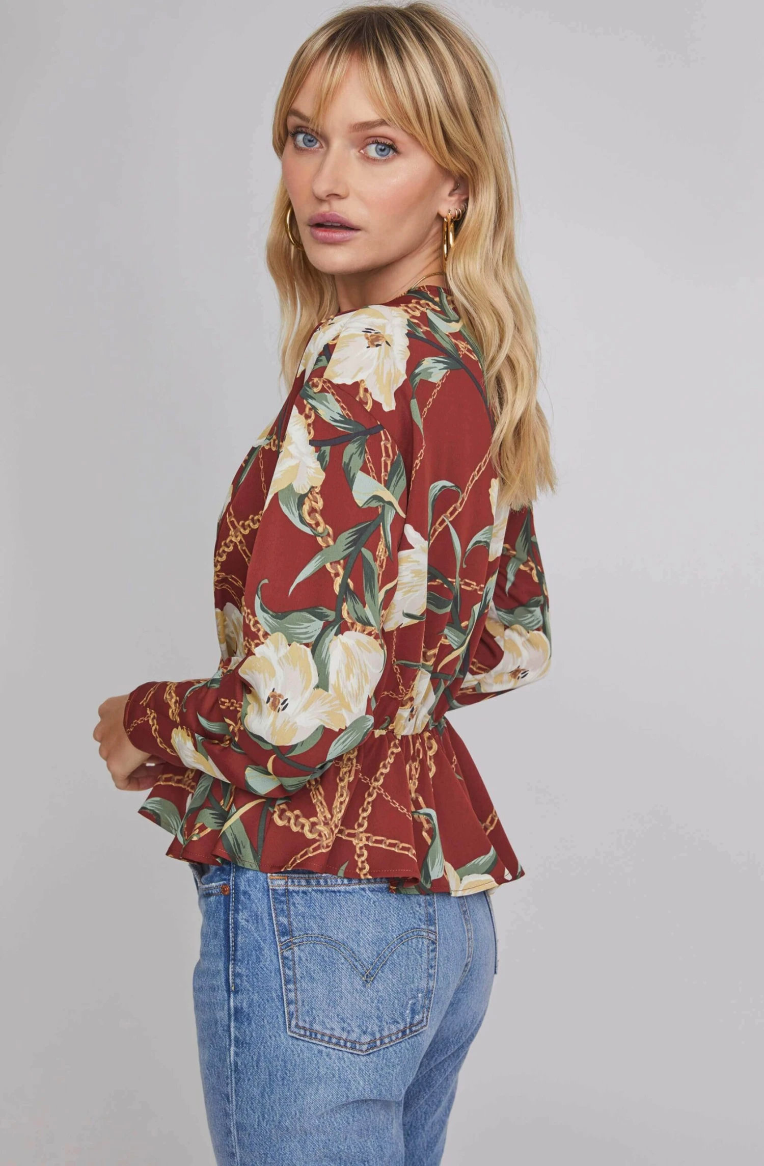 Joni Floral Print Top 5 Joni Floral Print Top - Image 5