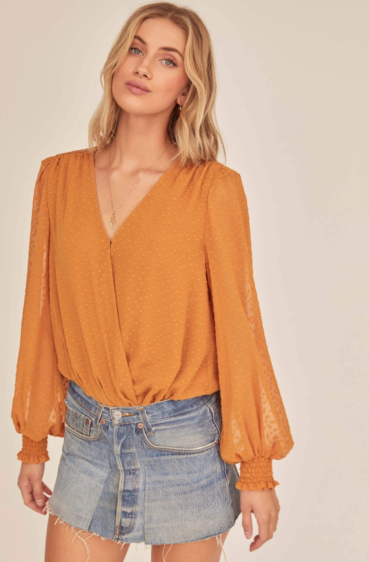 Dixie Wrap Top Bodysuit 1 Dixie Wrap Top Bodysuit