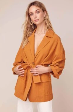 Gemini Jacket -Sundress Haven ACT15827 CARAMEL 3