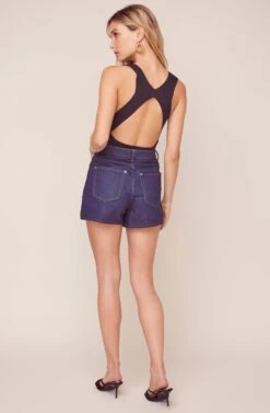 Sublime Open Back Bodysuit -Sundress Haven ACT15859 BLACK 3